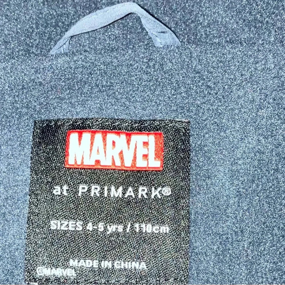 EUC Marvel Navy Blue Spider-Man Kids Jacket 4-5 years